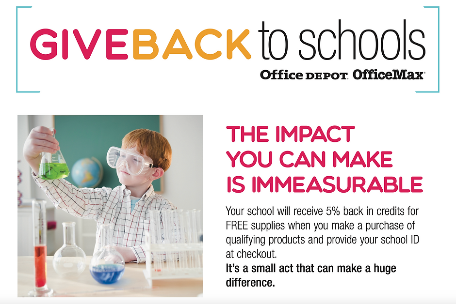 Office Depot Give Back Telra Institute
